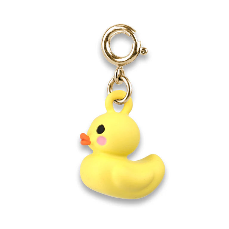 Charm It Gold Rubber Ducky Charm