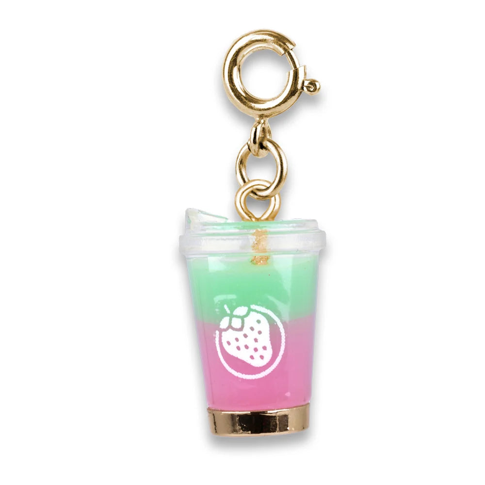 Charm It Gold Strawberry Matcha Charm
