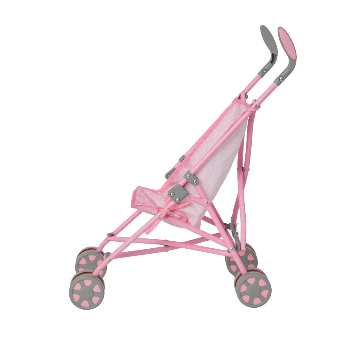 Pink Hearts Umbrella Doll Stroller