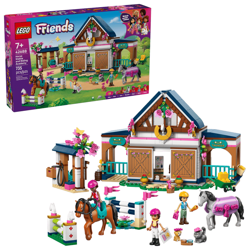 Lego Horse Stable And Riding Academy