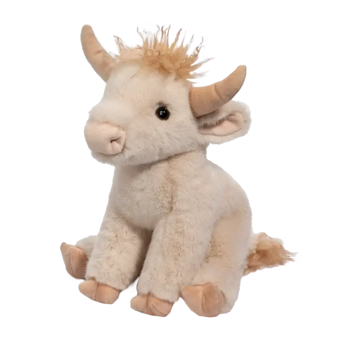 Laddie Cream Highland Cow