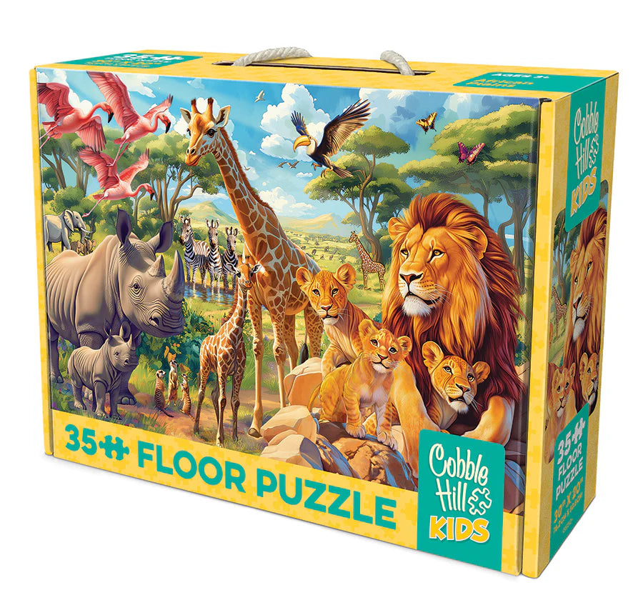 African Plains 35 Piece Floor Puzzle
