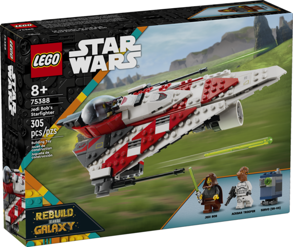 Lego Star Wars Jedi Bobs Starfighter