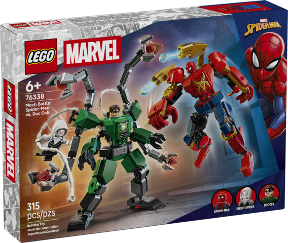 Lego Mech Battle: Spider-Man Vs. Doc Ock