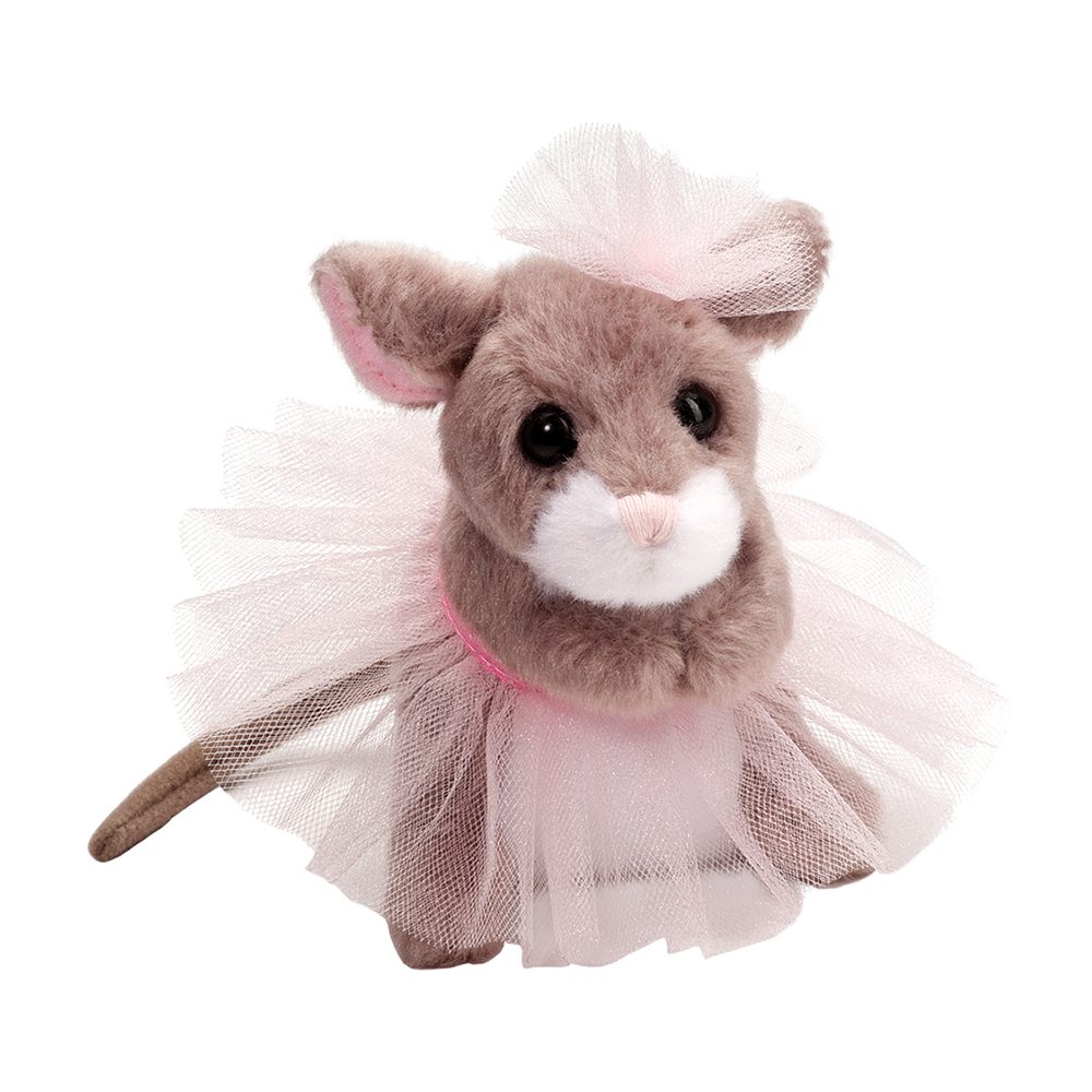 Tippy Toe Mouse With Pink Tutu