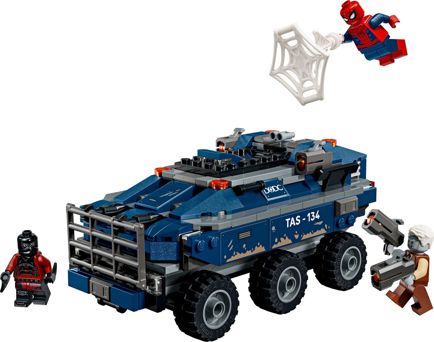 Lego Spider-Man Prison Transport Chase