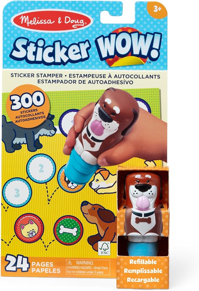 Sticker Wow Activity Dog