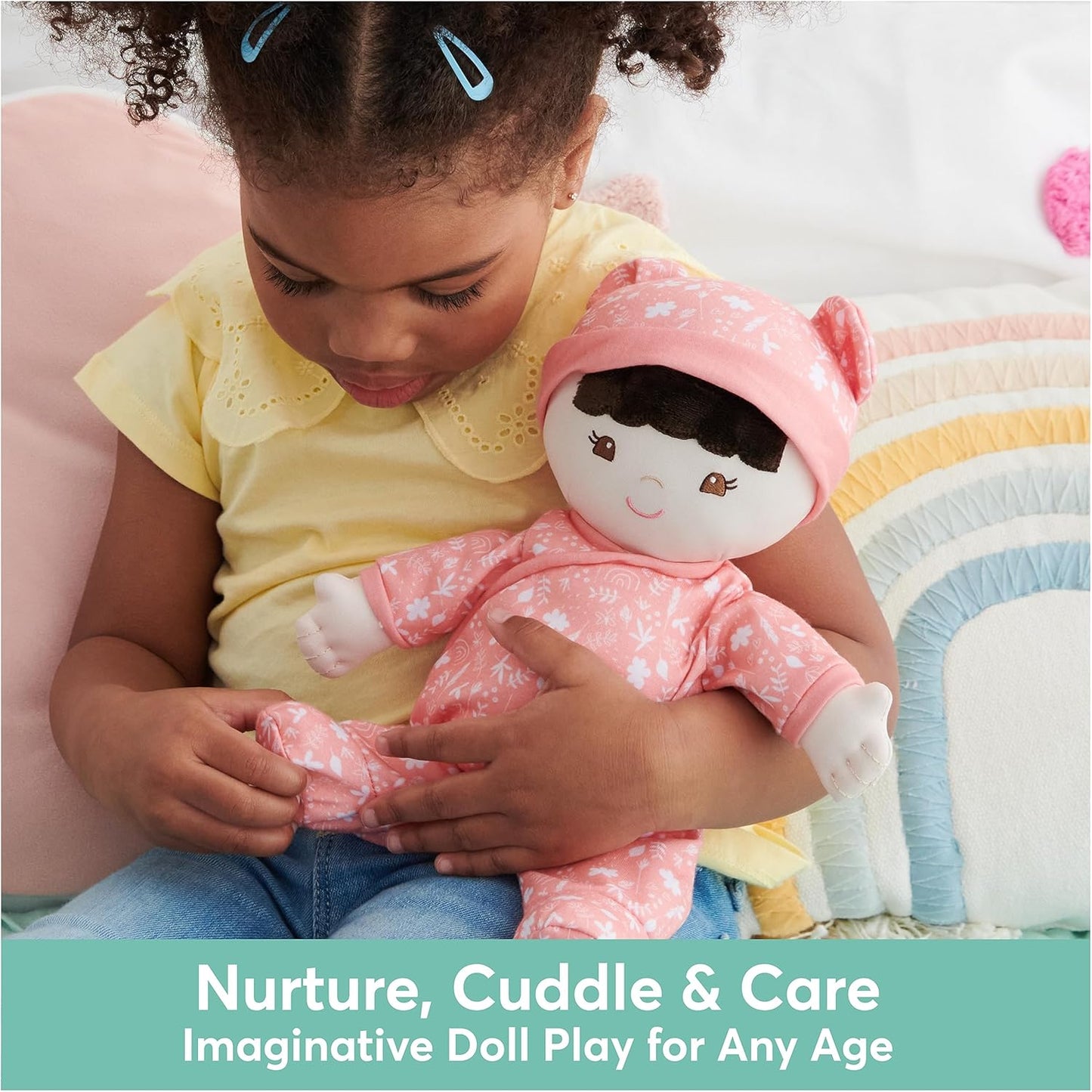 Hibiscus Doll Sustainable Plush
