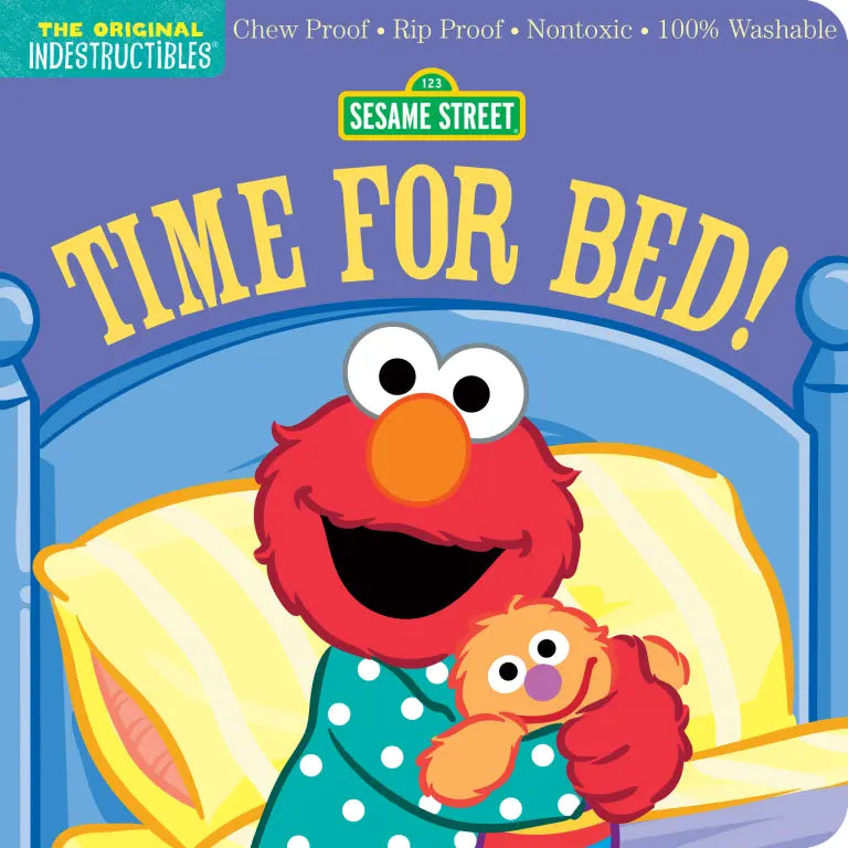 Indestructibles Sesame Street: Time for Bed Book