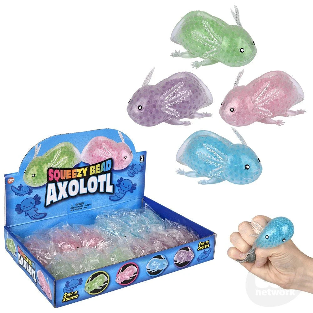 Squishy Squeezy Bead Axolotl