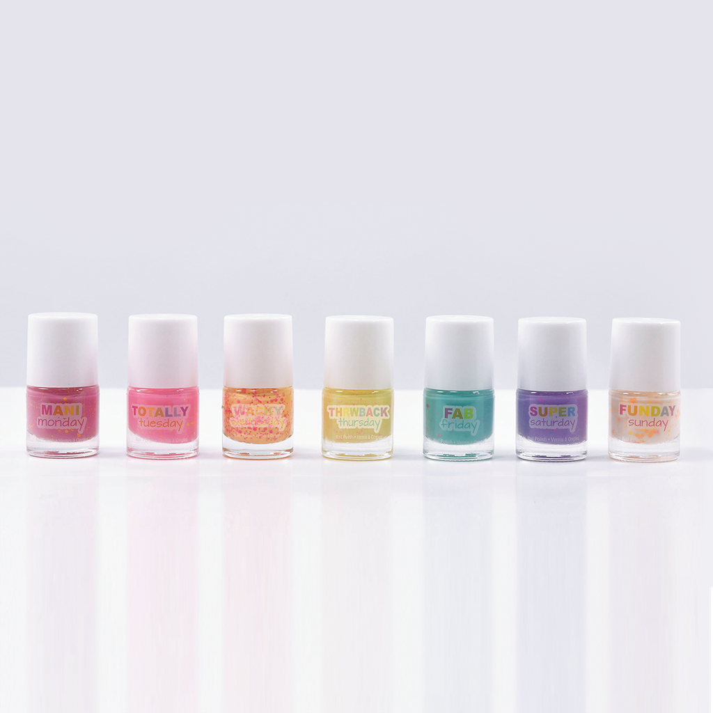 Days of Week Nail Polish