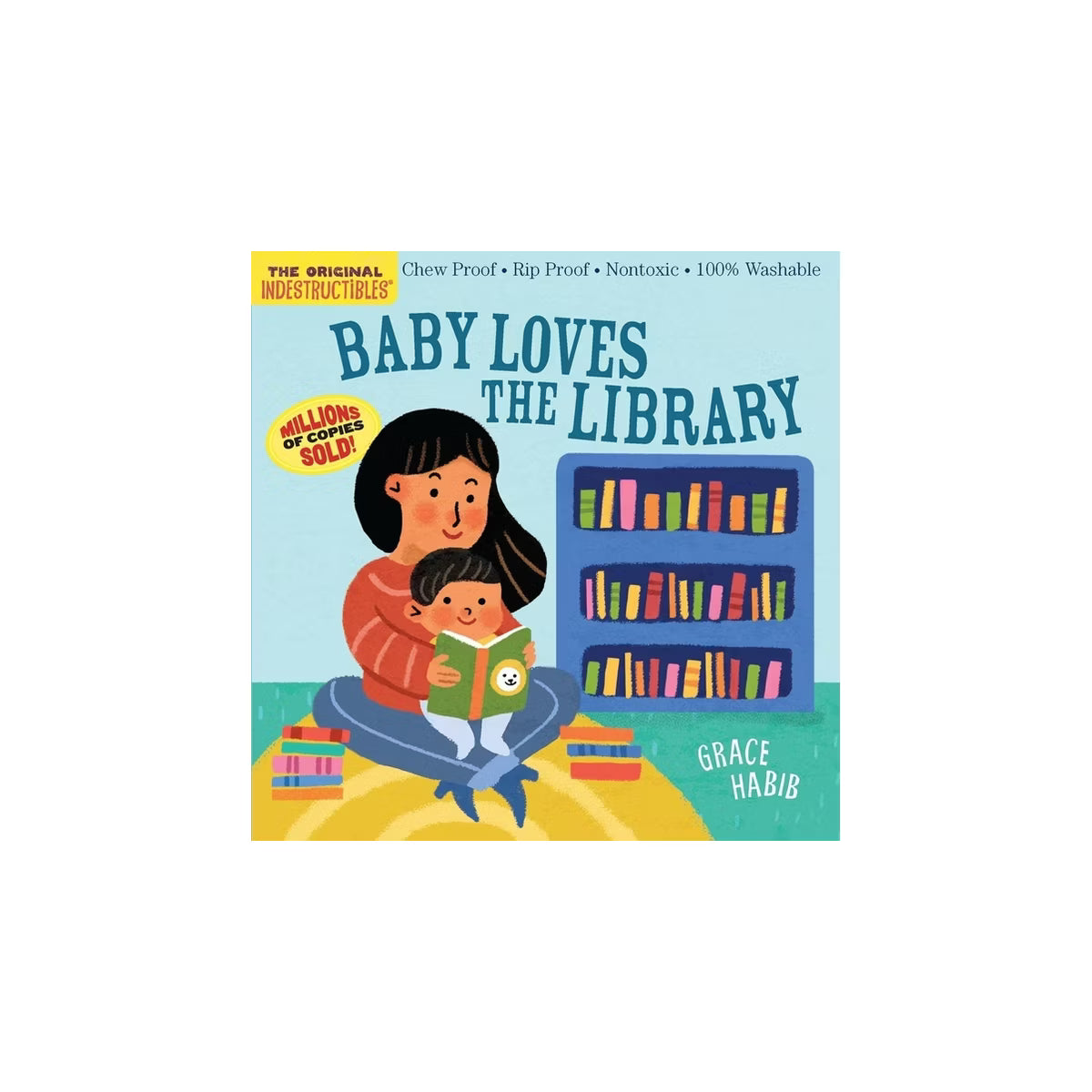 Indestructibles Baby Loves The Library Book