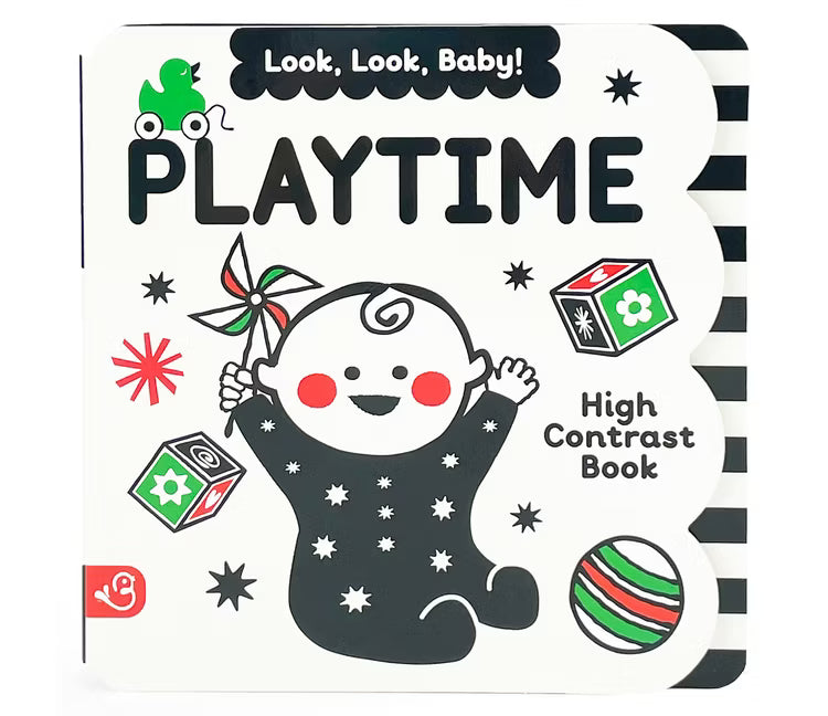 Look Look Baby Playtime High Contrast Board Book