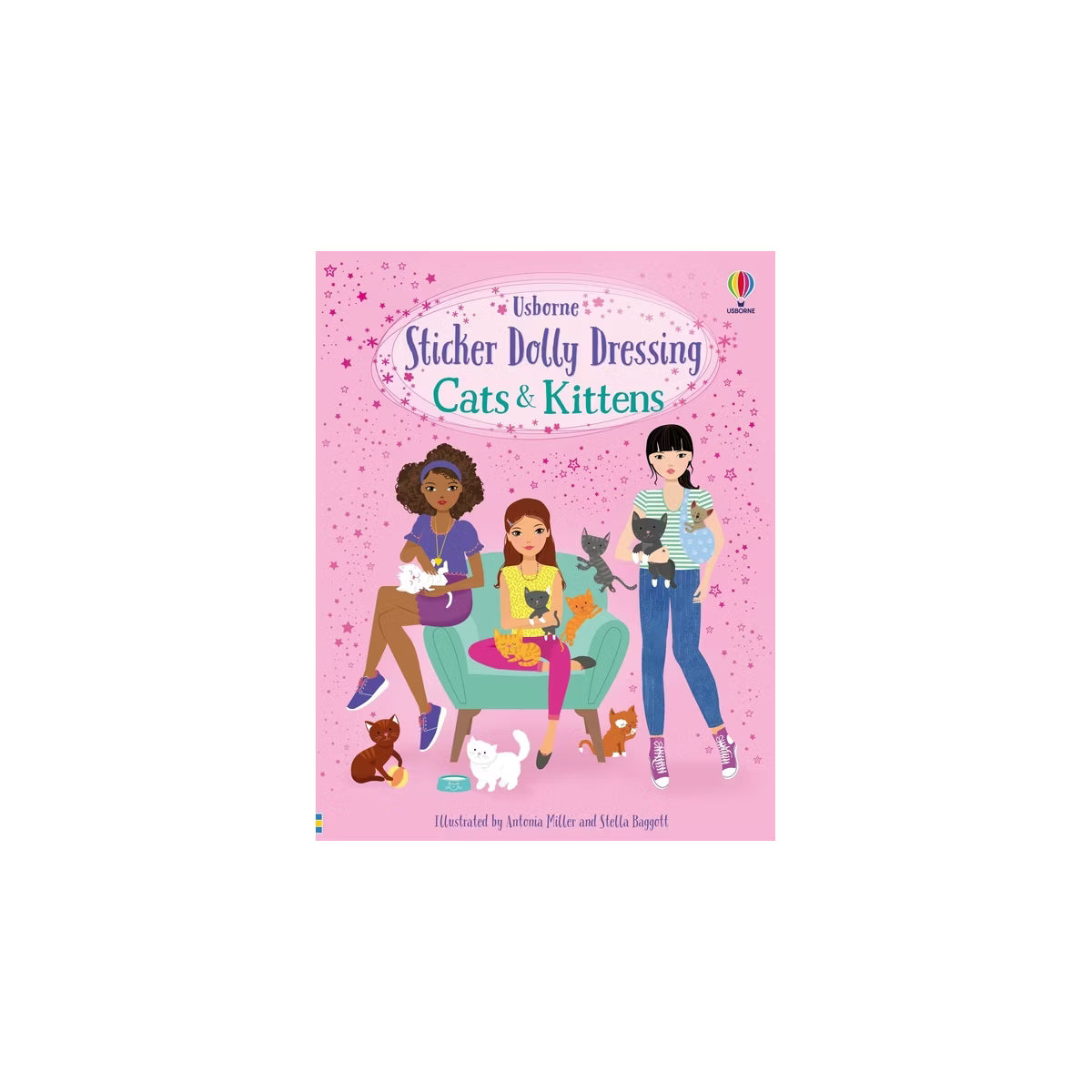 Sticker Dolly Dressing Cats & Kittens
