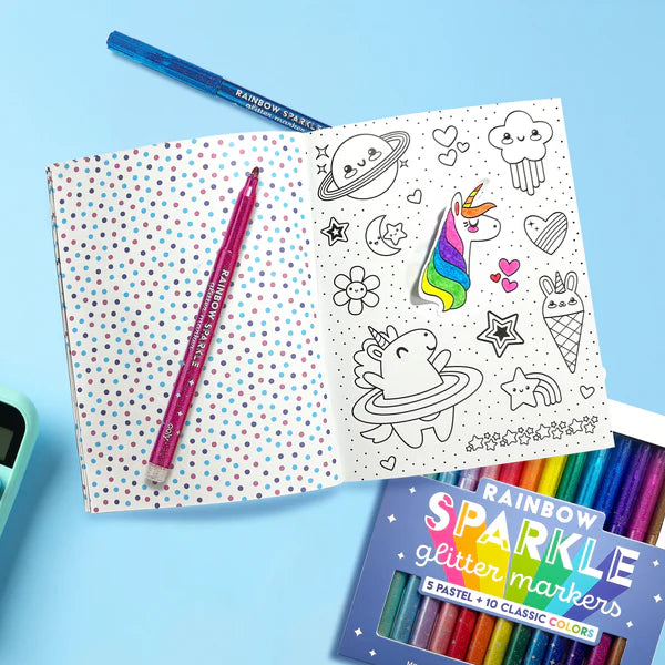 Color in Sticker Book