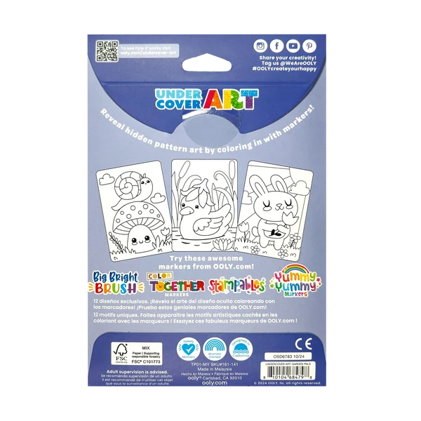 Hidden Pattern Coloring Activity Garden Pals