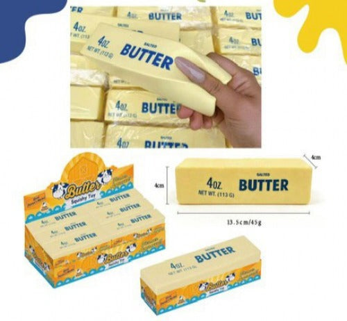 Butter Squishy Toy Puka