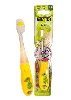 Unicorn or Dinosaur Timer Toothbrush