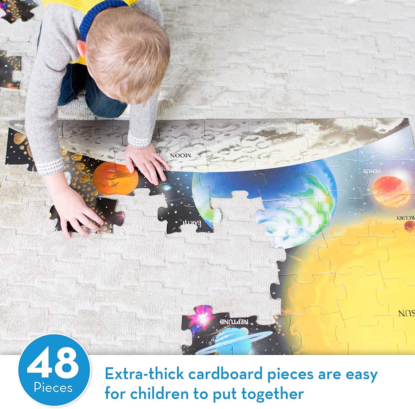 Solar System Floor 48 Pc