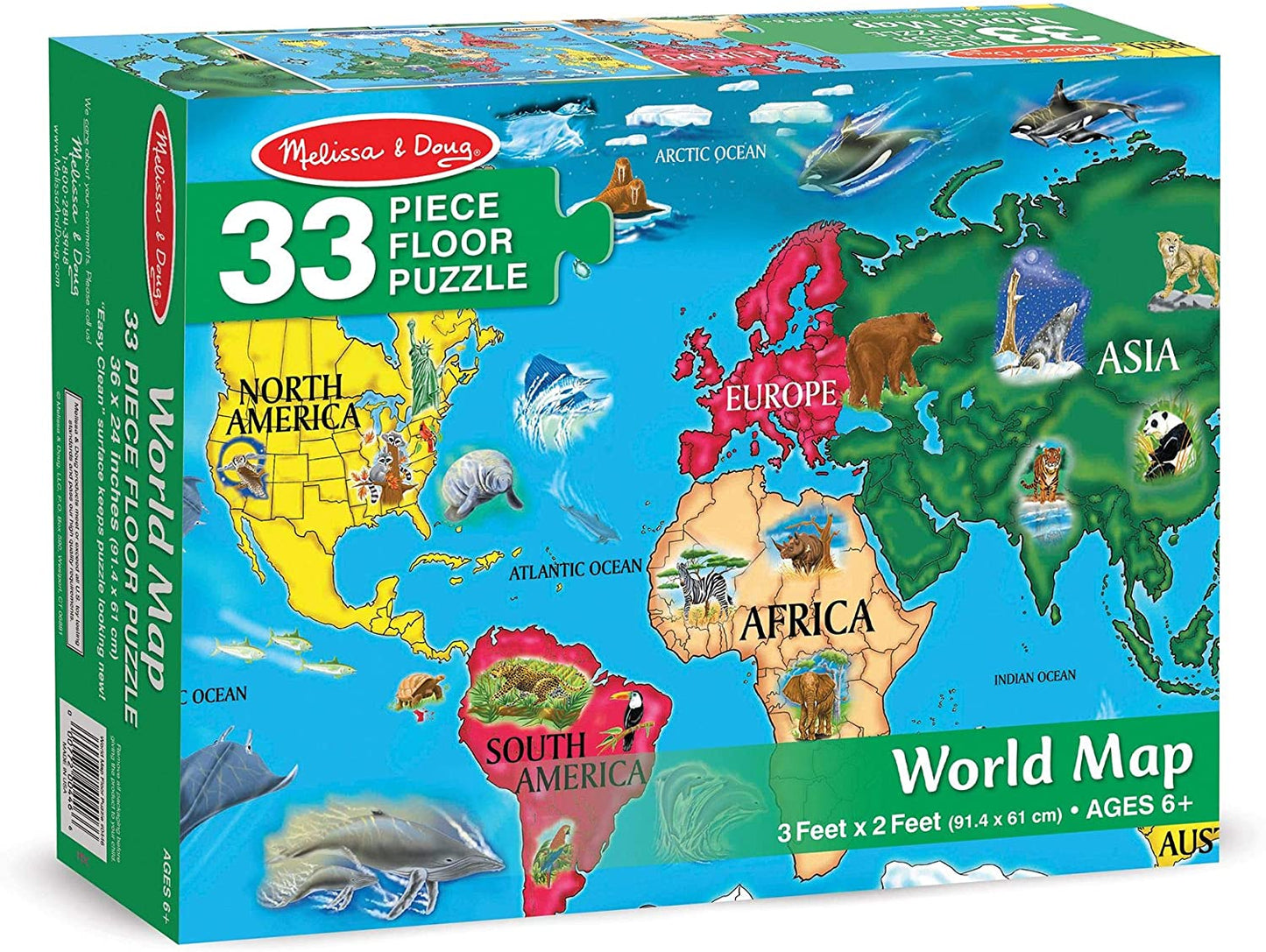 World Map Floor 33 Pc