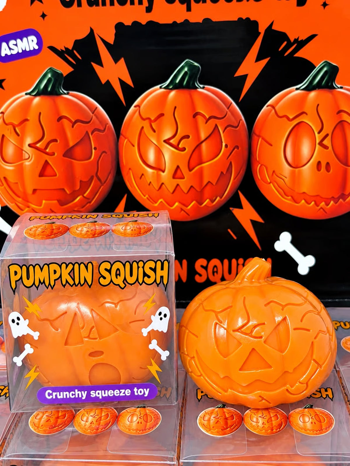 Squishy Crunchy Block Pumpkin