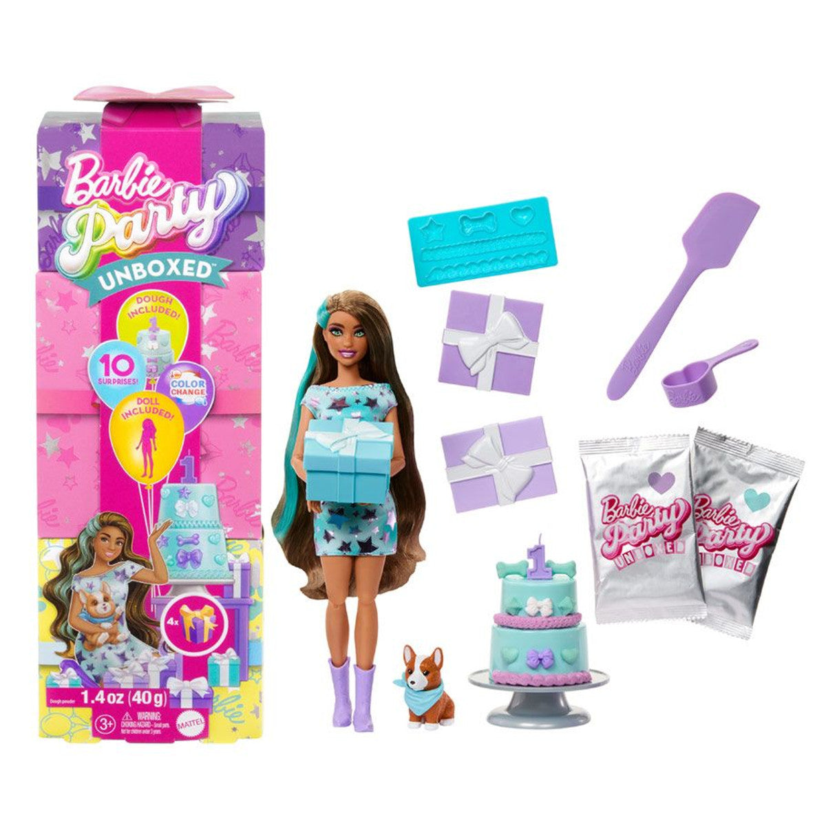 Barbie Party Unboxed Corgi