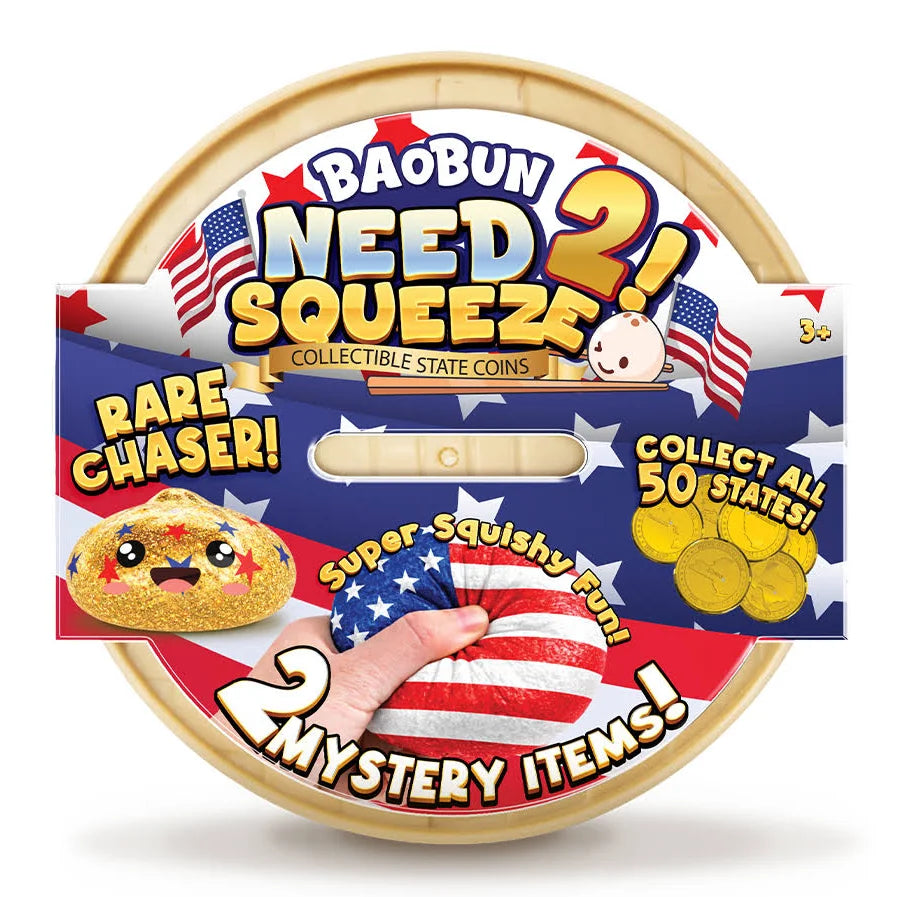 Americana Bao Bun Dumpling with Collectible State Coin