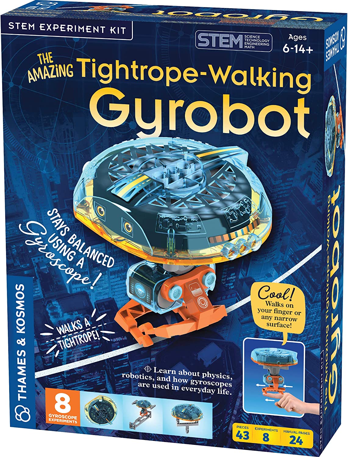 Amazing Tightrope Gyrobot