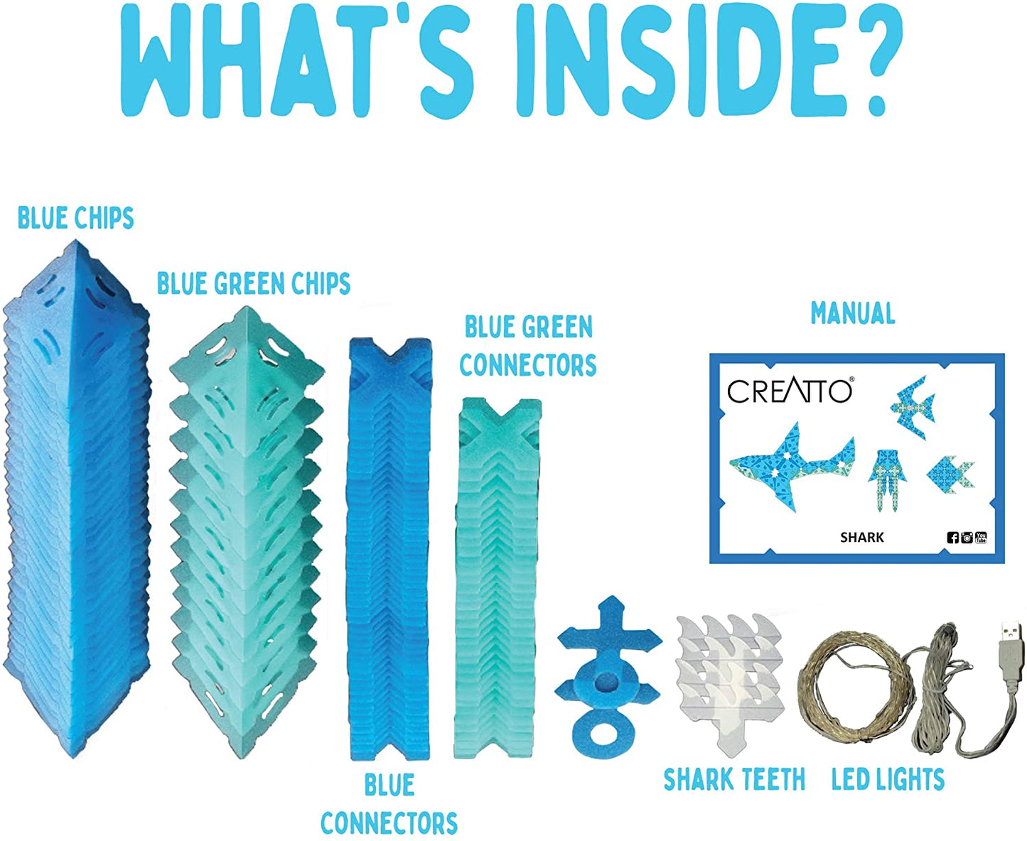 Creatto Shimmer Shark