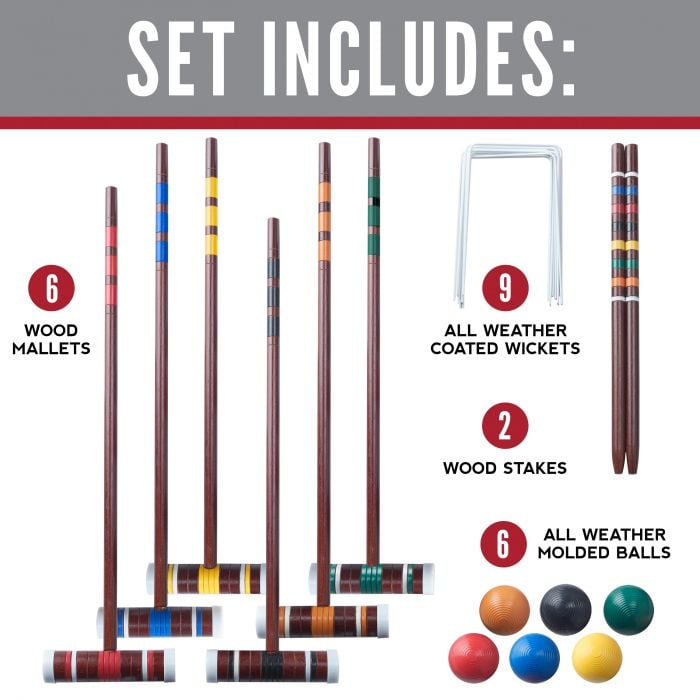Family Croquet Set