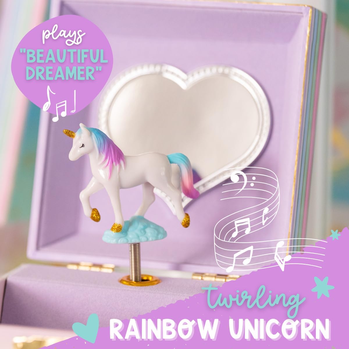 Unicorn Musical Jewel Box