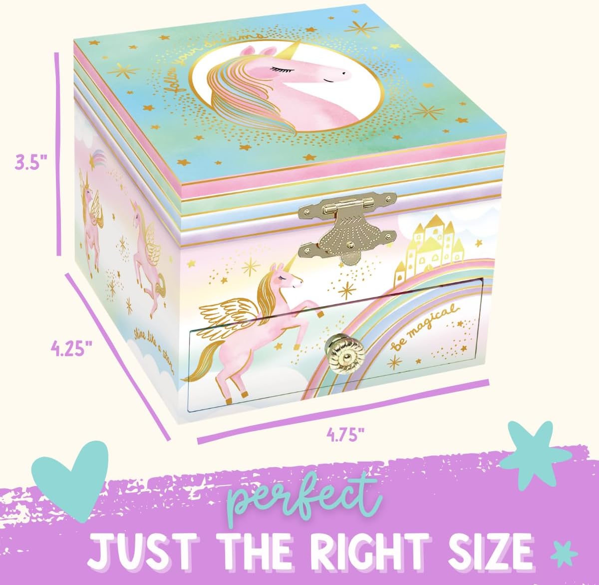 Unicorn Musical Jewel Box