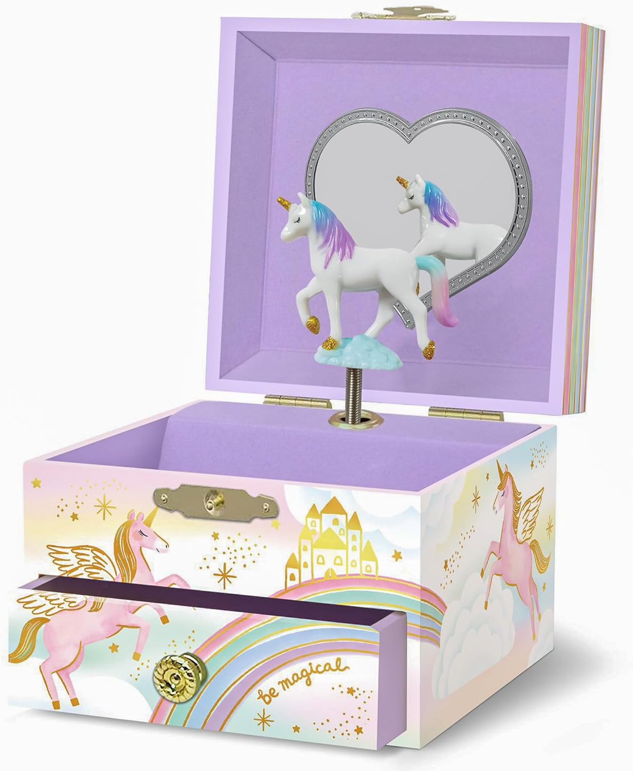 Unicorn Musical Jewel Box