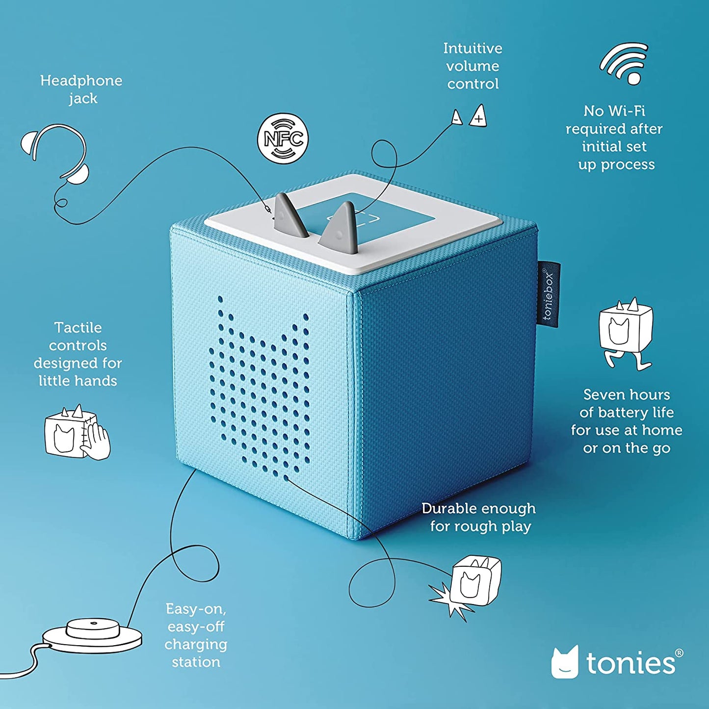 Lt Blue Tonie Box Starter