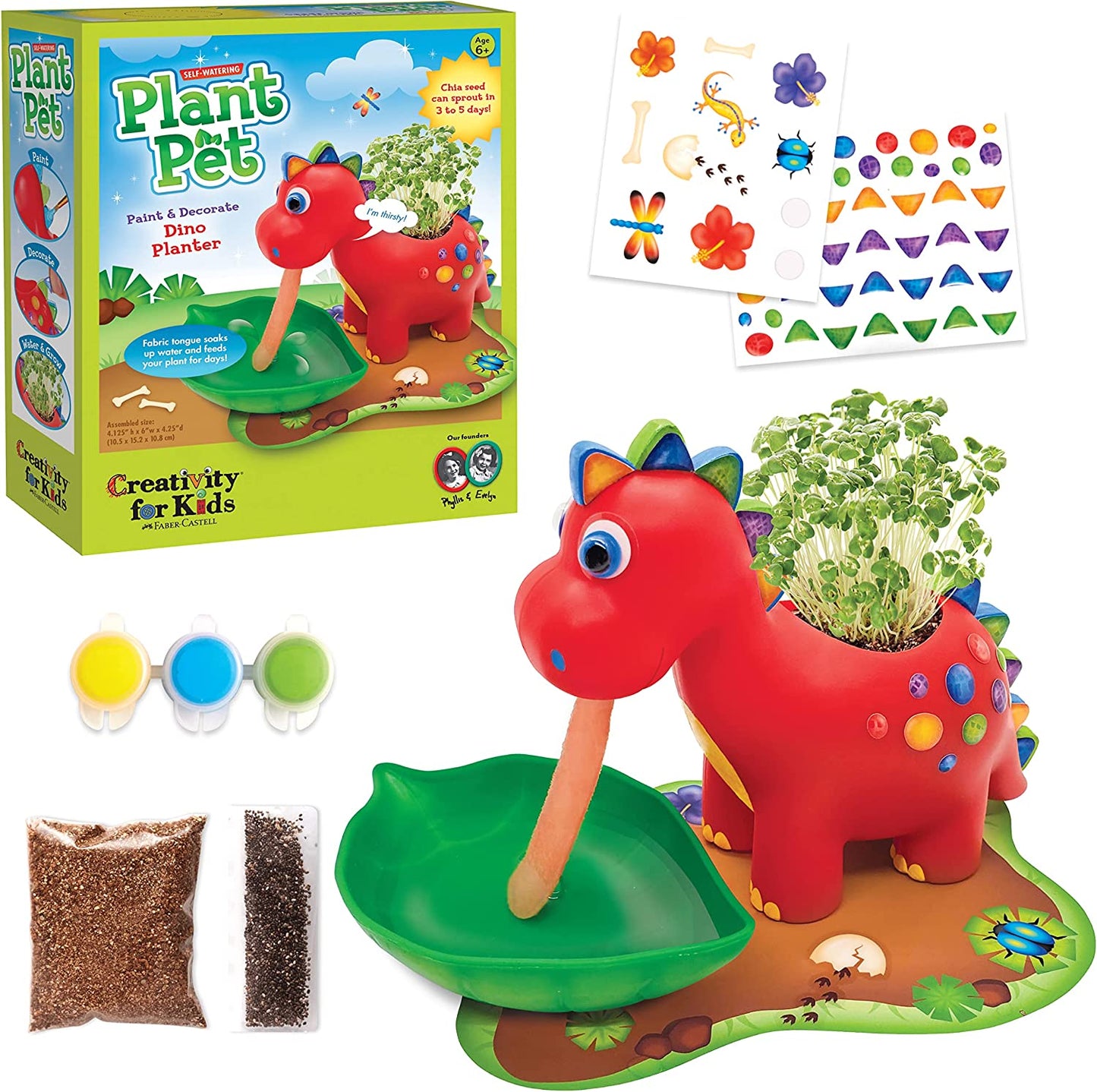 Self Watering Dinosaur