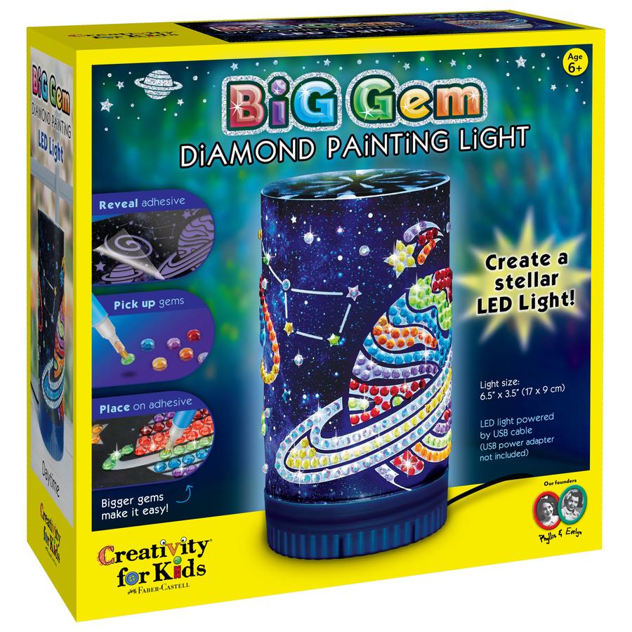 Gem Diamond Paintng Light