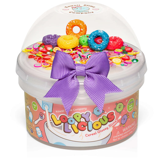 Kawaii Slime Loopilcious Cereal Glossy Slime