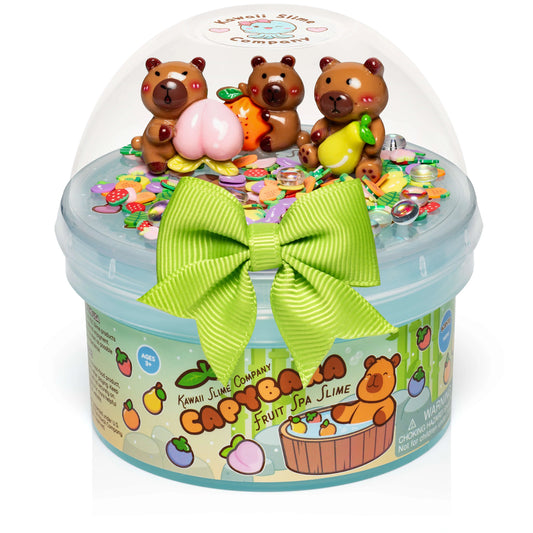Kawaii Slime Capybara Fruit Spa