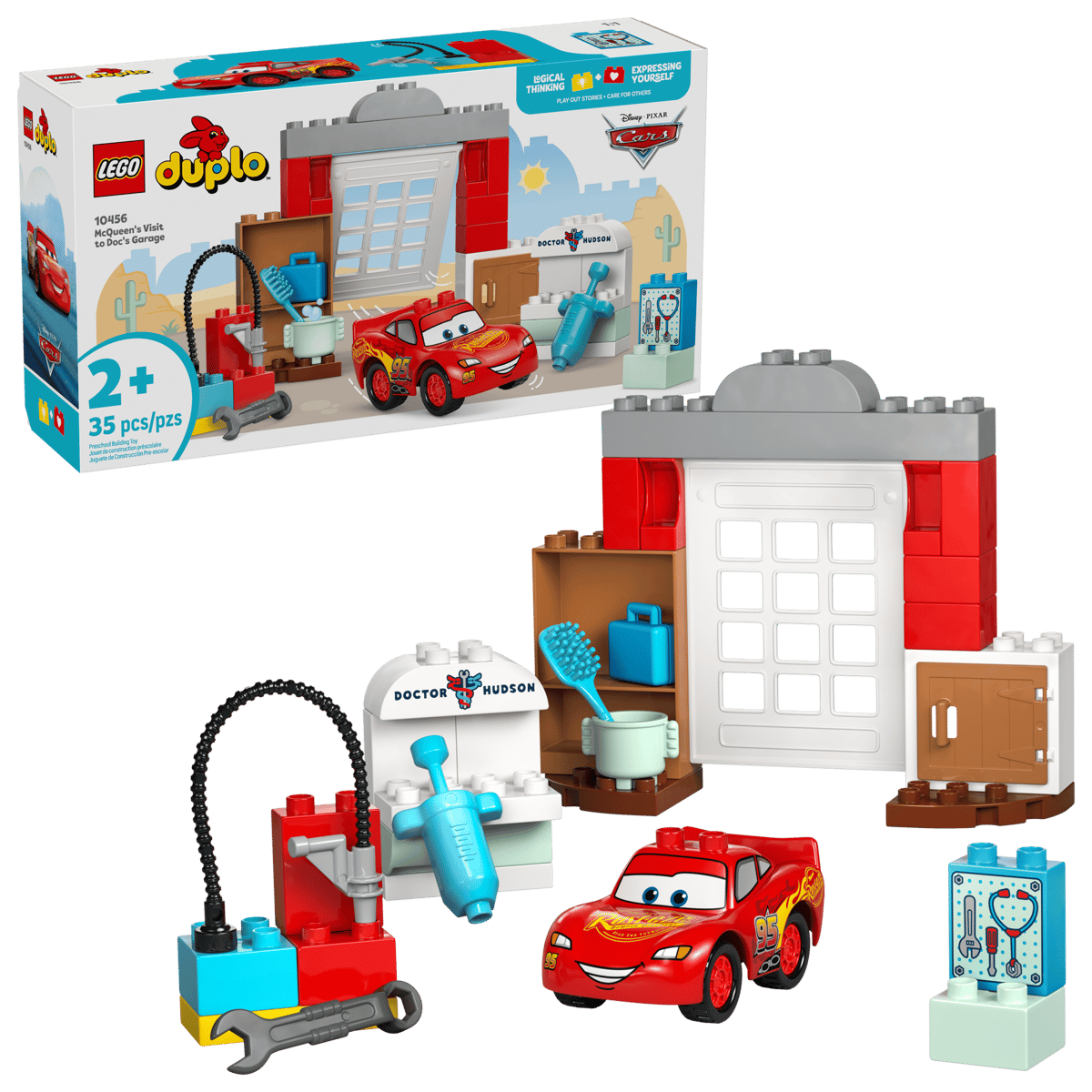 Lego Duplo Cars McQueen’s Visit to Doc’s Garage