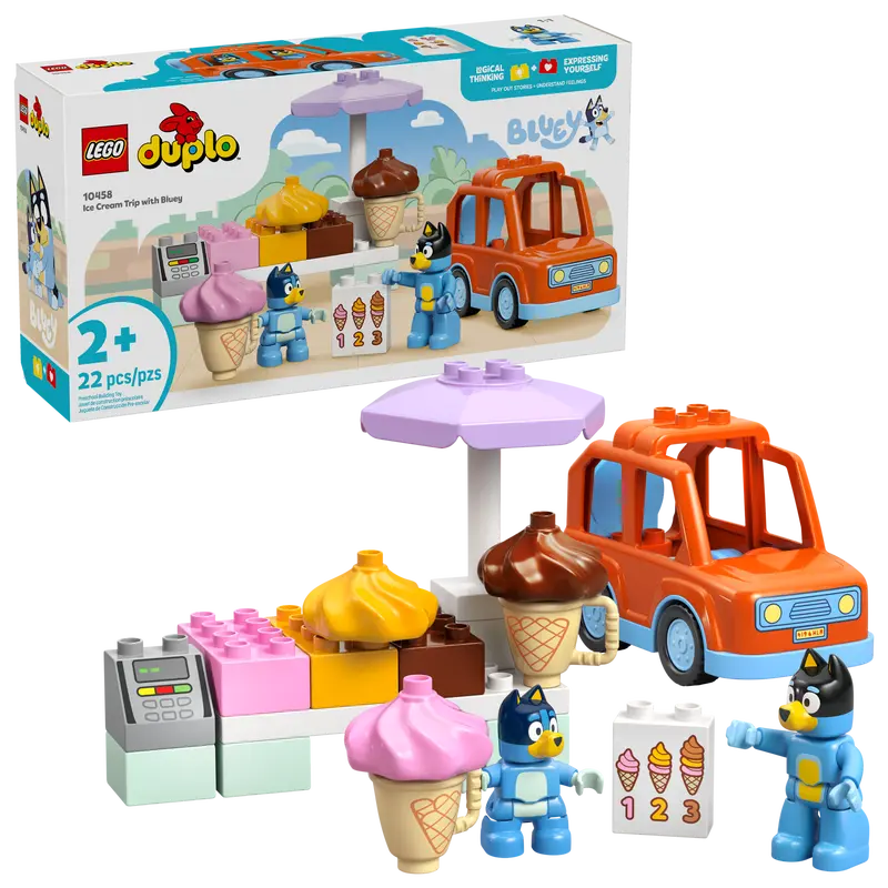 Lego Duplo Ice Cream Trip with Bluey