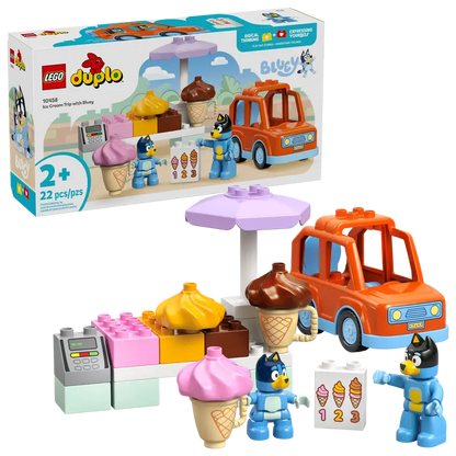 Lego Duplo Ice Cream Trip with Bluey