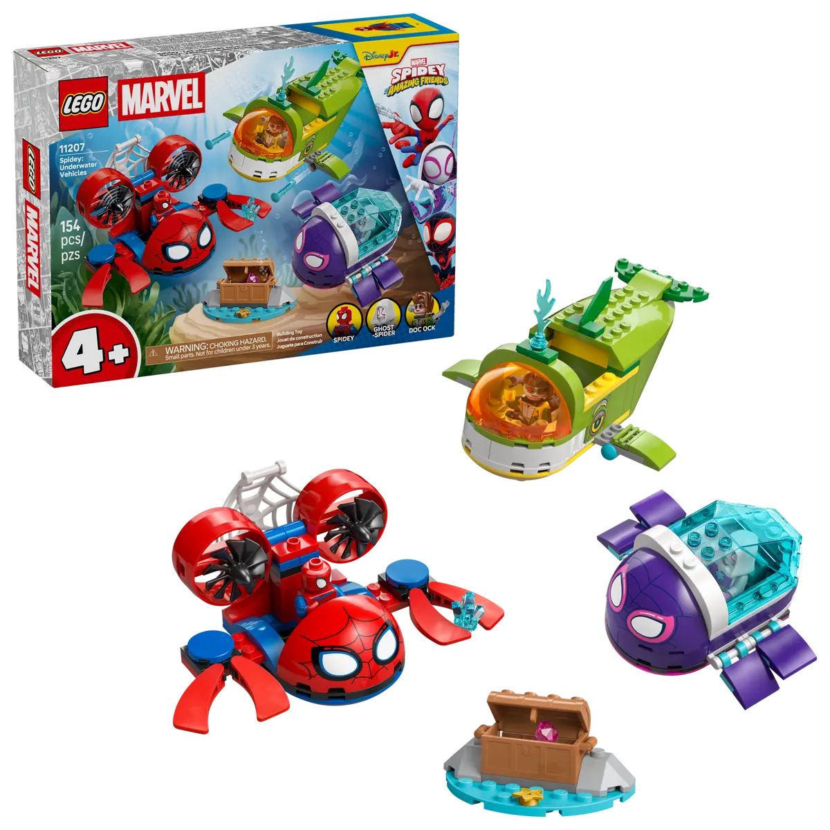 Lego Marvel Spidey: Underwater Vehicles
