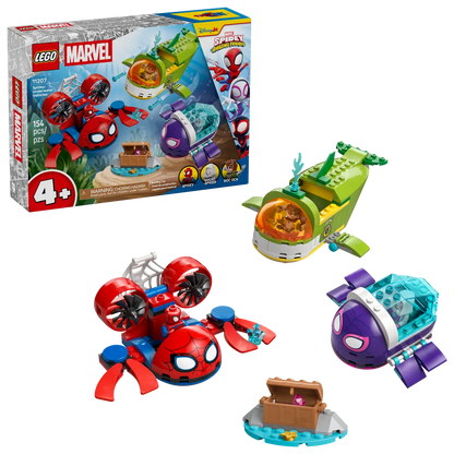 Lego Marvel Spidey: Underwater Vehicles