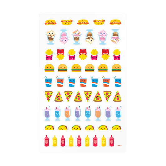 Bitsy Stickers Fast Food