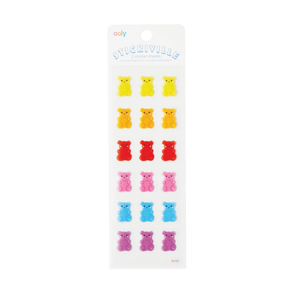 Stickiville Gummy Bears Stickers