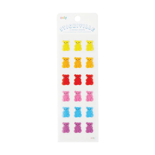 Stickiville Gummy Bears Stickers