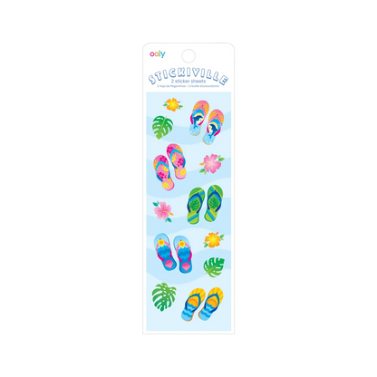Stickiville Flip Flops