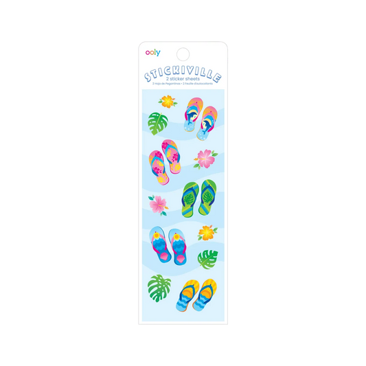 Stickiville Flip Flops