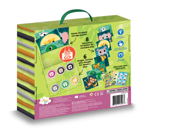 First Crafts Jungle Dough Sensory Craft Kit
