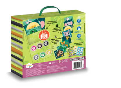 First Crafts Jungle Dough Sensory Craft Kit